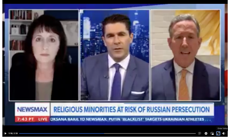 Newsmax: Russia among worst Violators of Religious Freedom in the World